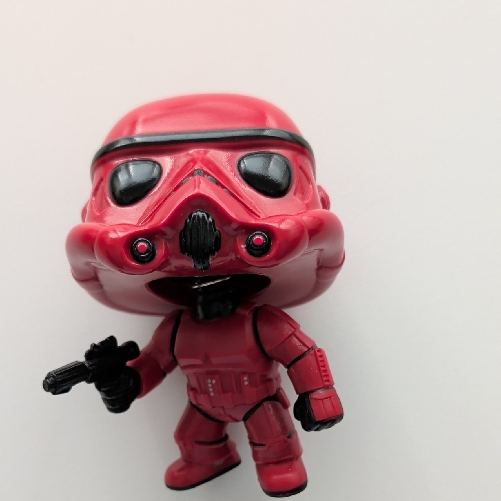 Red Trooper Collectible Action Figure